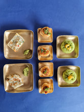 Load image into Gallery viewer, Brass Square Platter - Tapas