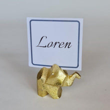 Load image into Gallery viewer, Elephant Place Card Holders
