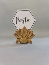 Load image into Gallery viewer, Lotus Place Card Holder
