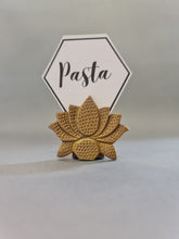 Load image into Gallery viewer, Lotus Place Card Holder
