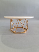 Load image into Gallery viewer, Buffet raisers set of two in gold