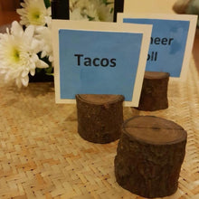 Load image into Gallery viewer, Wooden Place Tags