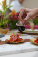 Load image into Gallery viewer, Mini Jug for salad dressings, sauces pani puri set of four
