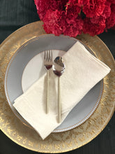 Load image into Gallery viewer, Cream Fork and spoon (Set of four each)
