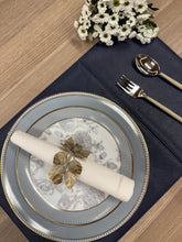 Load image into Gallery viewer, Rich navy and beige
