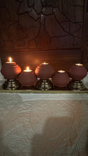 Load image into Gallery viewer, Five Mitti tea light holders
