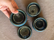 Load image into Gallery viewer, Midnight blue matka (set of four)
