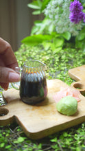 Load and play video in Gallery viewer, Mini Jug for salad dressings, sauces pani puri set of four
