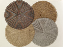 Load image into Gallery viewer, Round Mats- Woven
